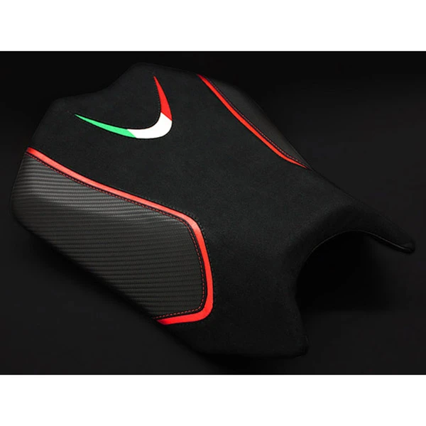 Luimoto 9031101 Team Italia Seat Cover For Aprilia Tuono (2011-2019) 2 Luimoto 9031101 Team Italia Seat Cover For Aprilia Tuono (2011-2019) - Image 2