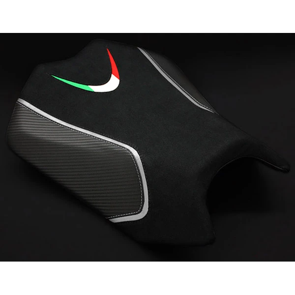 Luimoto 9031101 Team Italia Seat Cover For Aprilia Tuono (2011-2019) 3 Luimoto 9031101 Team Italia Seat Cover For Aprilia Tuono (2011-2019) - Image 3