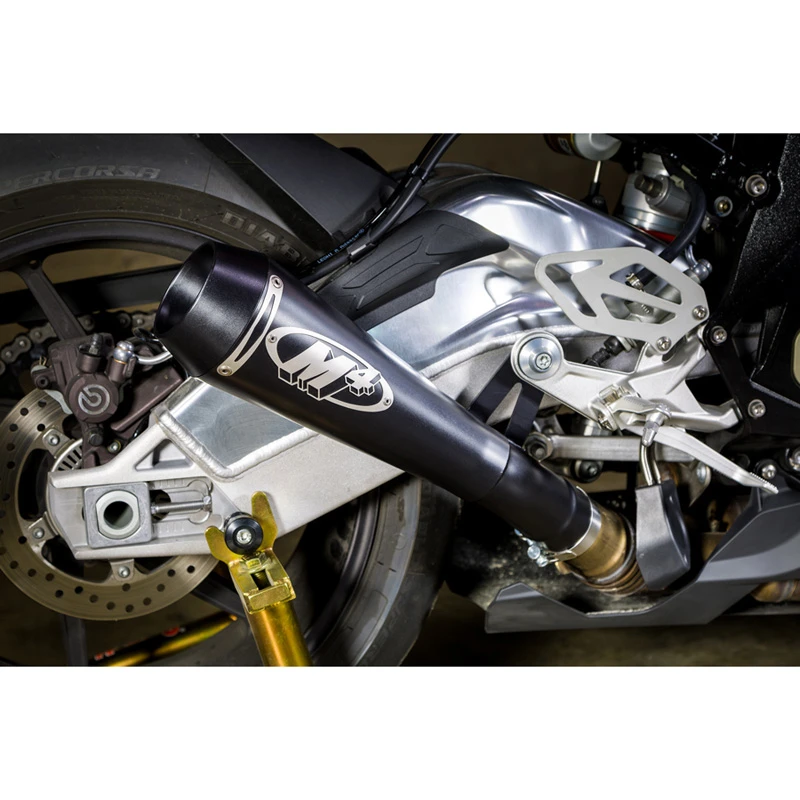 M4 BM9122-GP GP Mount Slip-On Exhaust, Black BMW S1000RR (2015-2016) 2 M4 BM9122-GP GP Mount Slip-On Exhaust, Black BMW S1000RR (2015-2016) - Image 2
