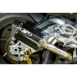 M4 BM9124 Tech 1 Slip-On Exhaust With Carbon Muffler BMW S1000RR (2015-2016)