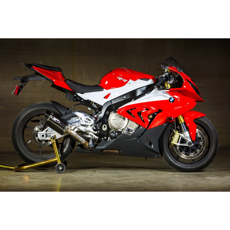 M4 BM9124 Tech 1 Slip-On Exhaust With Carbon Muffler BMW S1000RR (2015-2016) 2 M4 BM9124 Tech 1 Slip-On Exhaust With Carbon Muffler BMW S1000RR (2015-2016) - Image 2