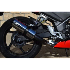 M4 HO3312 Standard Slip-On Exhaust With Polished Muffler For Honda CBR 300R/F 15-17