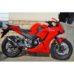 M4 HO3314 Standard Slip-On Exhaust With Carbon Muffler For Honda CBR 300R/F 15-17 6 M4 HO3314 Standard Slip-On Exhaust With Carbon Muffler For Honda CBR 300R/F 15-17 -MotorVision Store m4 ho3314 standard slip on carbon muffler image3