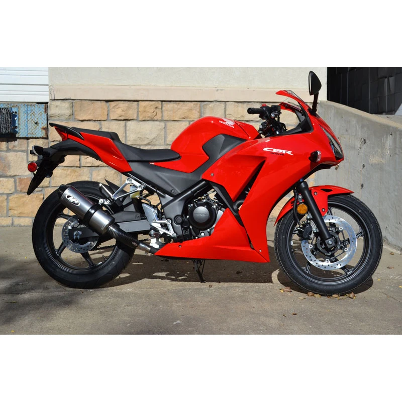 M4 HO3316 Standard Slip-On Exhaust With Titanium Muffler For Honda CBR 300R/F 15-17 3 M4 HO3316 Standard Slip-On Exhaust With Titanium Muffler For Honda CBR 300R/F 15-17 - Image 3