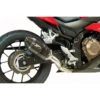 M4 HO5034 Standard Slip-On Exhaust With Carbon Muffler For Honda CBR500 (2017-)