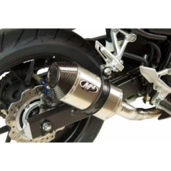 M4 HO5036 Standard Slip-On Exhaust With Titanium Muffler For Honda CBR500 (2017-) -MotorVision Store m4 ho5036 standard slip on titanium muffler image3