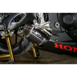 M4 HO8924 Street Slayer Slip-on Exhaust With Carbon Muffler For Honda CBR1000RR (2017-)