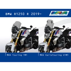MRA 4025066167135 VarioTouring Windshield For BMW R1250R (2019-) -MotorVision Store mra 4025066167135 variotouring windshield image11