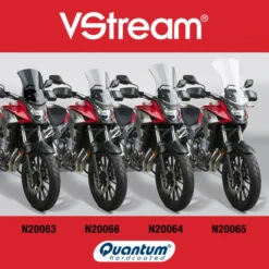 National Cycle N20063 VStream Short Windscreen, Dark Gray For Honda CB500X '19- 12 National Cycle N20063 VStream Short Windscreen, Dark Gray For Honda CB500X '19- -MotorVision Store national cycle n20063 vstream short windscreen image4 1