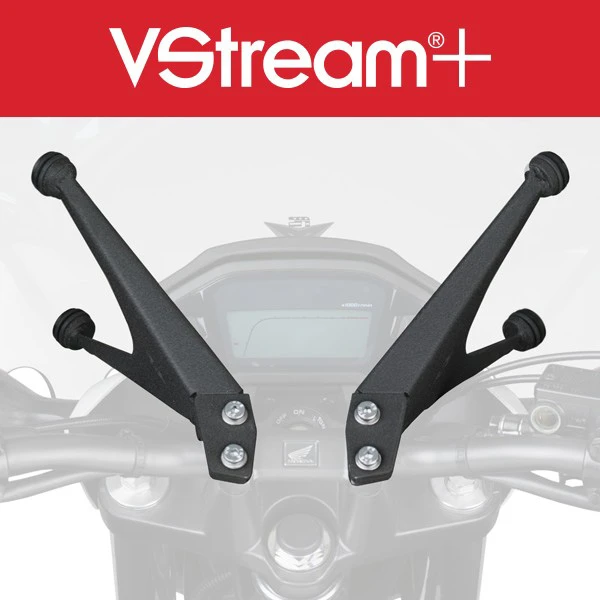 National Cycle N20073 VStream+ Sport Windscreen, Dark Gray For Honda CB500F '19- 3 National Cycle N20073 VStream+ Sport Windscreen, Dark Gray For Honda CB500F '19- - Image 3