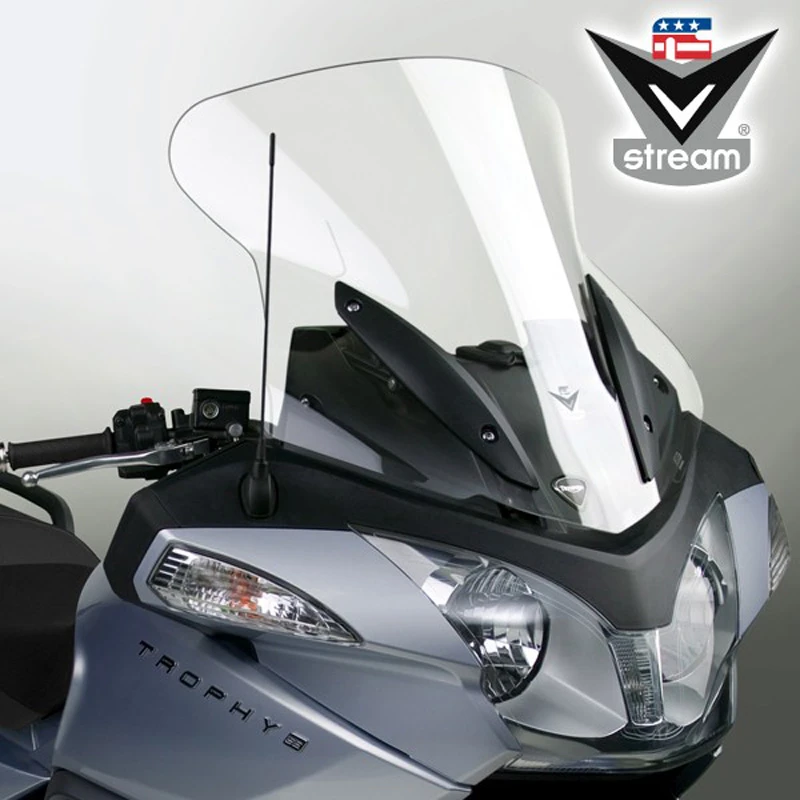 National Cycle N20608 VStream Touring Windshield For Triumph Trophy/SE 1200 (2013-current) 2 National Cycle N20608 VStream Touring Windshield For Triumph Trophy/SE 1200 (2013-current) - Image 2