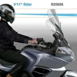 National Cycle N20608 VStream Touring Windshield For Triumph Trophy/SE 1200 (2013-current) 7 National Cycle N20608 VStream Touring Windshield For Triumph Trophy/SE 1200 (2013-current) -MotorVision Store national cycle n20608 vstream touring windshield image3