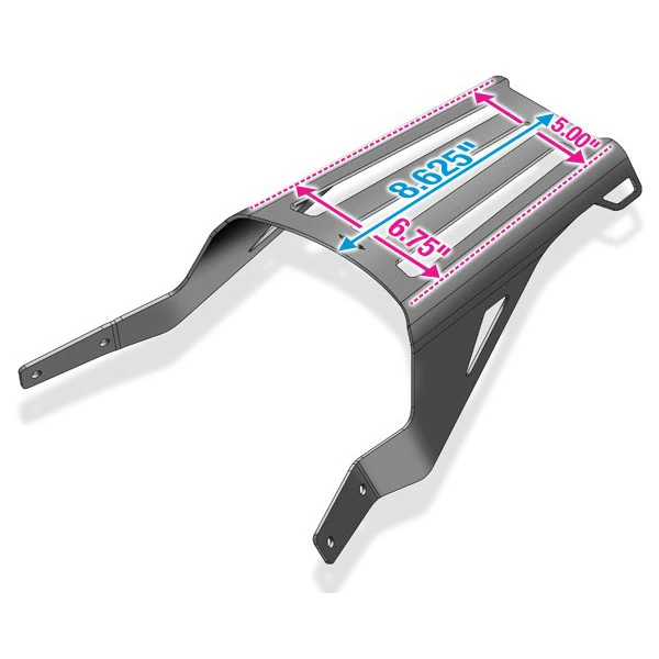 National Cycle P9304 Luggage Rack, Black For Honda CB500X '19- 6 National Cycle P9304 Luggage Rack, Black For Honda CB500X '19- - Image 6