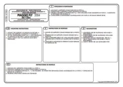 Givi A110A Windshield Fitting Kit For Piaggio Fly 50 & 125 & 150 '04-'09 -MotorVision Store piaggio20Fly203