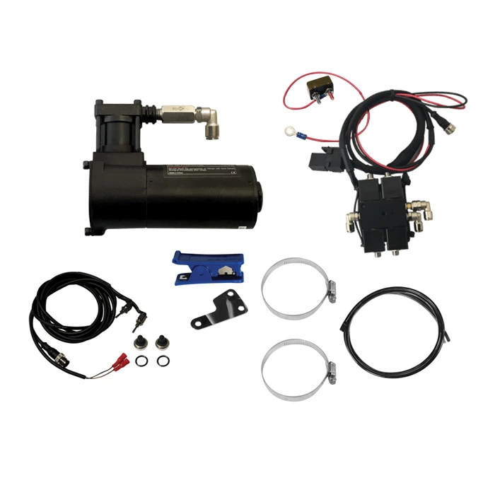 Platinum 1723-BFSS Polished Air Ride Bleed Feed Suspension Kit For Honda CBR Stock Tire 2 Platinum 1723-BFSS Polished Air Ride Bleed Feed Suspension Kit For Honda CBR Stock Tire - Image 2