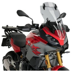 Puig 20392H Touring Windshield, Smoked With Visor For BMW F900XR (2020-)