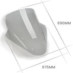 Puig 20774W Touring Screen For BMW R1250RT (2021-) 35 Puig 20774W Touring Screen For BMW R1250RT (2021-) -MotorVision Store puig 20774w touring screen image17