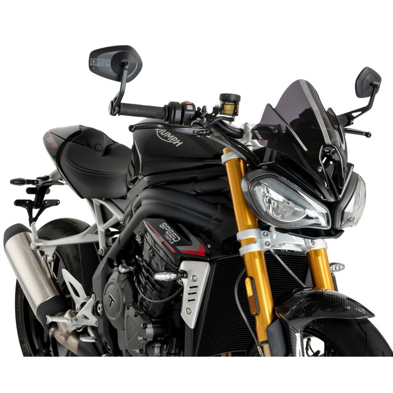 Puig 20795W New Generation Sport Windshield For Triumph Speed Triple 1200 '21- 3 Puig 20795W New Generation Sport Windshield For Triumph Speed Triple 1200 '21- - Image 3
