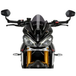 Puig 20795W New Generation Sport Windshield For Triumph Speed Triple 1200 '21- 9 Puig 20795W New Generation Sport Windshield For Triumph Speed Triple 1200 '21- -MotorVision Store puig 20795w ng sport windshield image4