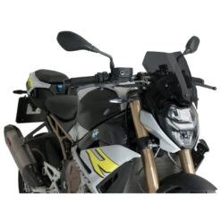 Puig 20886W New Generation Sport Windshield For BMW S1000R (2021-) -MotorVision Store puig 20886w new generation sport screen image4