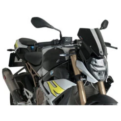 Puig 20886W New Generation Sport Windshield For BMW S1000R (2021-) -MotorVision Store puig 20886w new generation sport screen image7