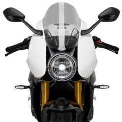 Puig 21262W R-Racer Windshield For Triumph Speed Triple 1200 RR (2021-) -MotorVision Store puig 21262w r racer windshield image4