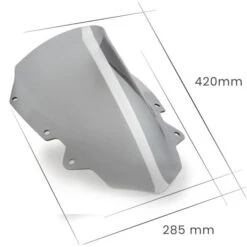 Puig 21262W R-Racer Windshield For Triumph Speed Triple 1200 RR (2021-) -MotorVision Store puig 21262w r racer windshield image8