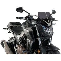 Puig 21412W Sport Windshield For Honda CB500F (2016-) 13 Puig 21412W Sport Windshield For Honda CB500F (2016-) -MotorVision Store puig 21412w sport windshield image5