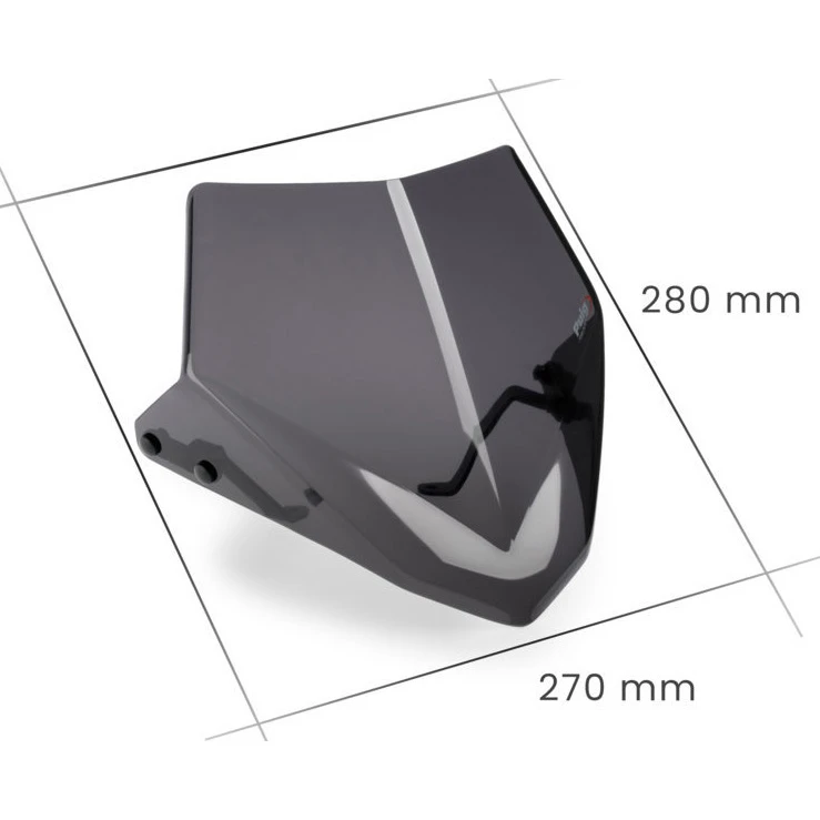 Puig 21412W Sport Windshield For Honda CB500F (2016-) 8 Puig 21412W Sport Windshield For Honda CB500F (2016-) - Image 8