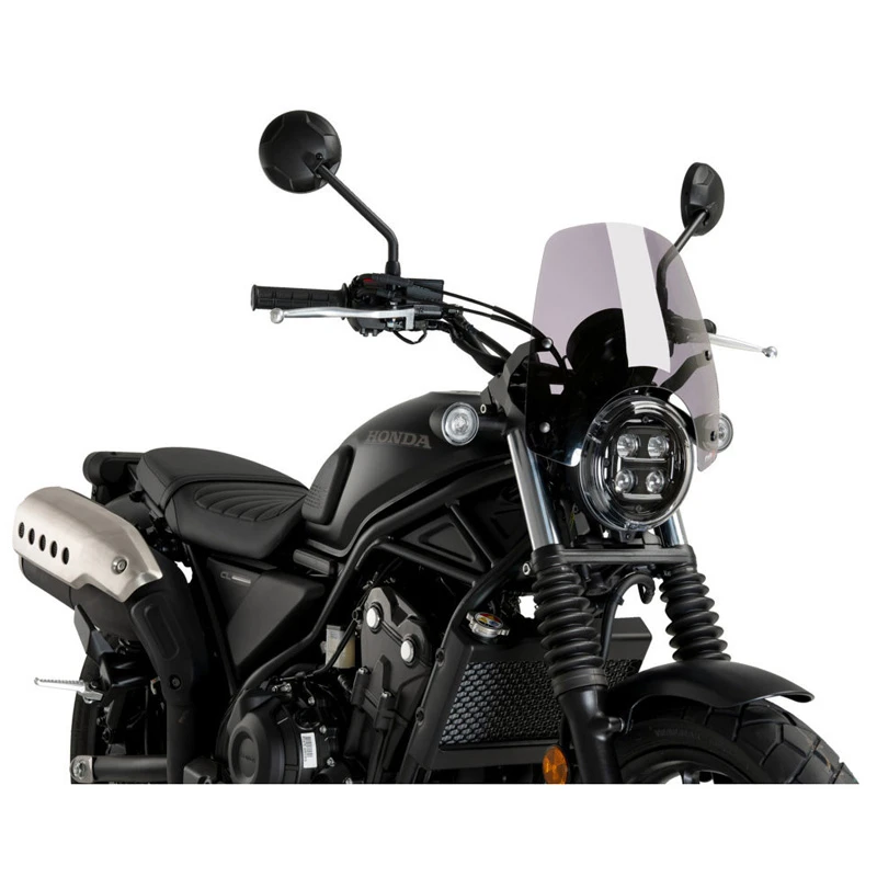 PUIG 21634W New Generation Sport Windshield For Honda CL500 (2023-) 2 PUIG 21634W New Generation Sport Windshield For Honda CL500 (2023-) - Image 2