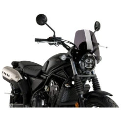 PUIG 21634W New Generation Sport Windshield For Honda CL500 (2023-) 8 PUIG 21634W New Generation Sport Windshield For Honda CL500 (2023-) -MotorVision Store puig 21634w new generation sport windshield image3