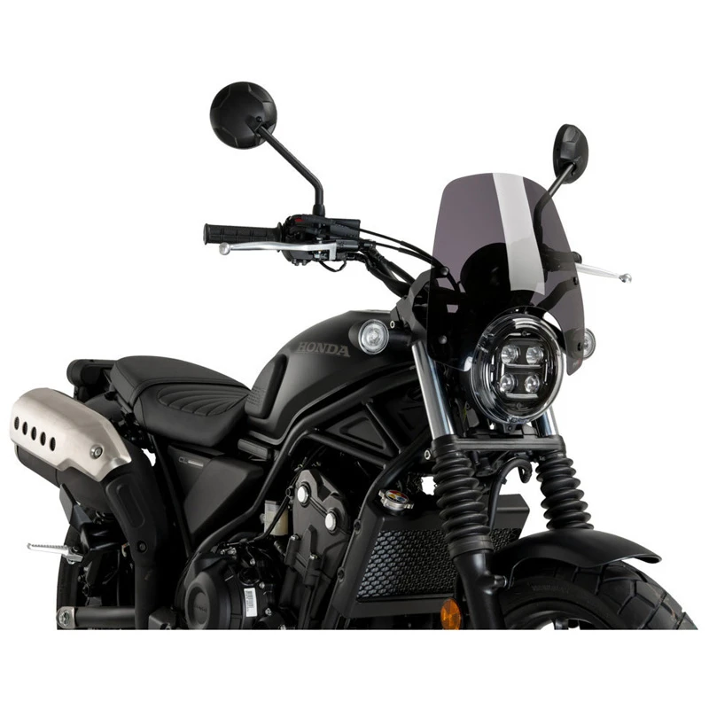 PUIG 21634W New Generation Sport Windshield For Honda CL500 (2023-) 3 PUIG 21634W New Generation Sport Windshield For Honda CL500 (2023-) - Image 3