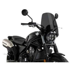 PUIG 21700W New Generation Touring Windshield For Honda CL500 (2023-) 8 PUIG 21700W New Generation Touring Windshield For Honda CL500 (2023-) -MotorVision Store puig 21700w new generation touring screen image3