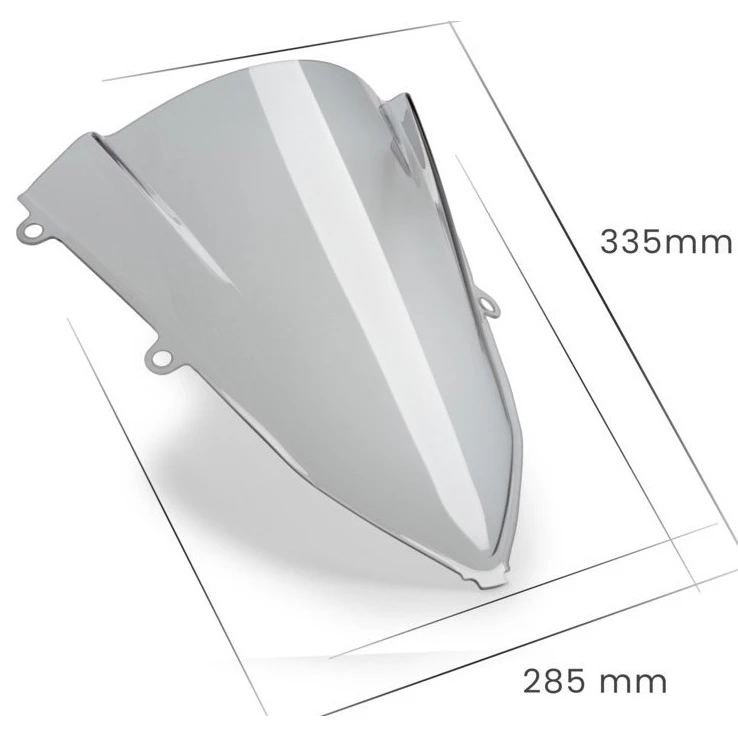 Puig 3568W Z-Racing Windshield For Honda CBR650R (2019-) 5 Puig 3568W Z-Racing Windshield For Honda CBR650R (2019-) - Image 5