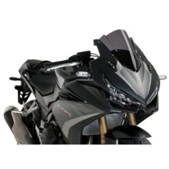 Puig 3613F Z-Racing Windshield, Dark Smoke For Honda CBR500R (2019-)