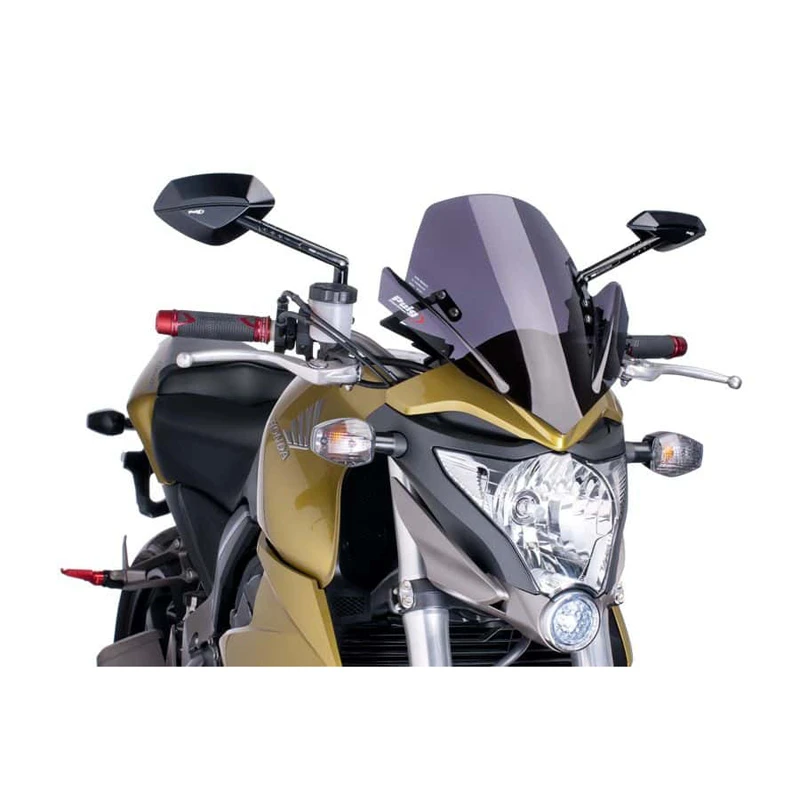 Puig 5645F Naked New Generation Windshield, Dark Smoke For Honda CB1000R '11-'16 1 Puig 5645F Naked New Generation Windshield, Dark Smoke For Honda CB1000R '11-'16