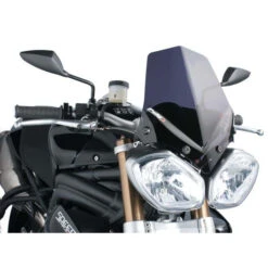 Puig 5658F Naked New Generation Windshield For Triumph Speed Triple / Street Triple