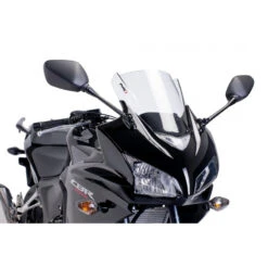 Puig 6479 Windshield For Honda CBR500R (2013-current) 6 Puig 6479 Windshield For Honda CBR500R (2013-current) -MotorVision Store puig 6479f windshield cbr500r image3