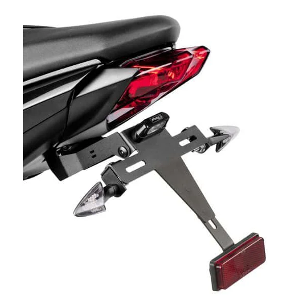 Puig 6551N License Support For Triumph Daytona 675, Street Triple R/S/RS 2013-up 1 Puig 6551N License Support For Triumph Daytona 675, Street Triple R/S/RS 2013-up