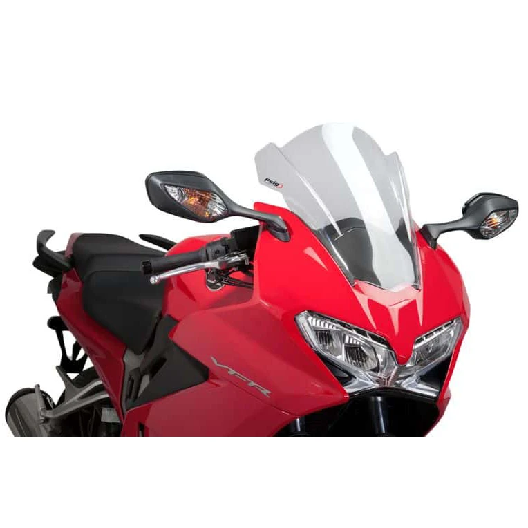 Puig 7598W Racing Windshield For Honda VFR800F Interceptor (2014-2017) 1 Puig 7598W Racing Windshield For Honda VFR800F Interceptor (2014-2017)