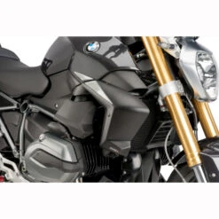 Puig 7694J Radiator Side Panel, Matte Black For BMW R1200 R (2015-2016)