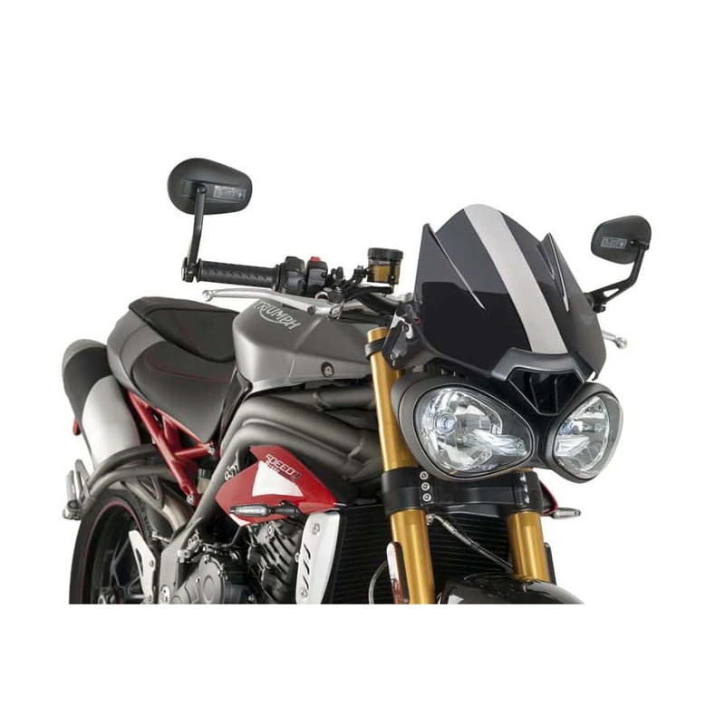 Puig 8929 Naked New Generation Sport Windshield For Street Triple (2016-) / R (2017-) 2 Puig 8929 Naked New Generation Sport Windshield For Street Triple (2016-) / R (2017-) - Image 2