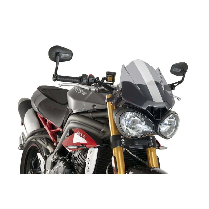 Puig 8929 Naked New Generation Sport Windshield For Street Triple (2016-) / R (2017-) 3 Puig 8929 Naked New Generation Sport Windshield For Street Triple (2016-) / R (2017-) - Image 3