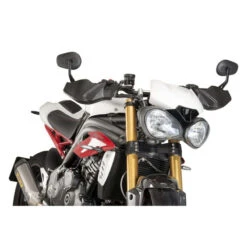 Puig 9255J Hand Guards, Matte Black For Triumph Speed Triple / R (2016-) 6 Puig 9255J Hand Guards, Matte Black For Triumph Speed Triple / R (2016-) -MotorVision Store puig 9255j hand guards image3