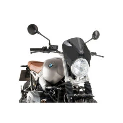 Puig 9339W Retrovision Windshield, Carbon Look For BMW R NineT Scrambler (2017-current) 5 Puig 9339W Retrovision Windshield, Carbon Look For BMW R NineT Scrambler (2017-current) -MotorVision Store puig 9339f retrovision windshield