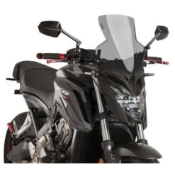 Puig 9687 Naked New Generation Sport Windshield For Honda CB650F (2017-) 9 Puig 9687 Naked New Generation Sport Windshield For Honda CB650F (2017-) -MotorVision Store puig 9687 naked new generation sport windshield image5