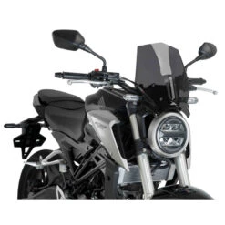 Puig 9734F Naked Sport Windshield For Honda CB300R (2018-)