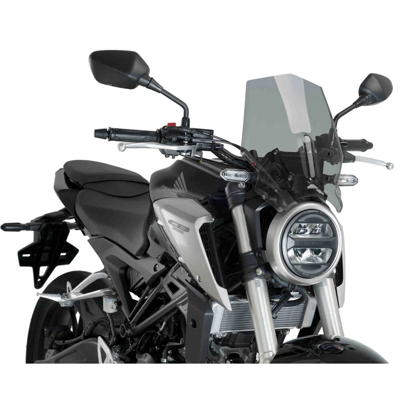 Puig 9734F Naked Sport Windshield For Honda CB300R (2018-) 2 Puig 9734F Naked Sport Windshield For Honda CB300R (2018-) - Image 2