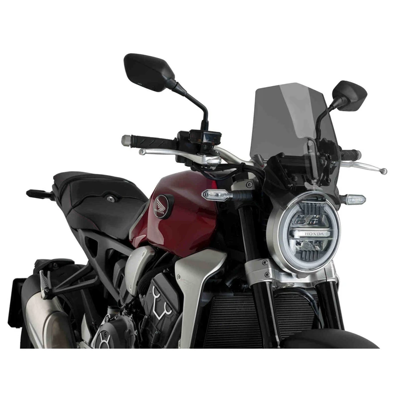 Puig 9748H Naked New Generation Sport Windshield For Honda CB1000R & CB650R 2 Puig 9748H Naked New Generation Sport Windshield For Honda CB1000R & CB650R - Image 2