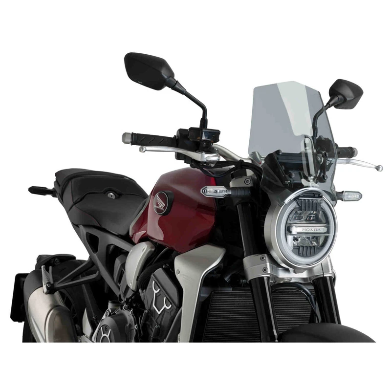 Puig 9748H Naked New Generation Sport Windshield For Honda CB1000R & CB650R 1 Puig 9748H Naked New Generation Sport Windshield For Honda CB1000R & CB650R